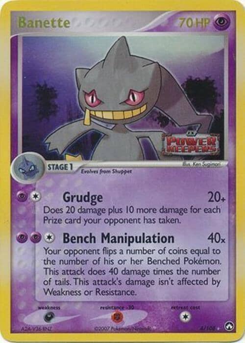 Banette (4/108) (Stamped) [EX: Power Keepers] Pokemon Single Pokémon  | Multizone: Comics And Games