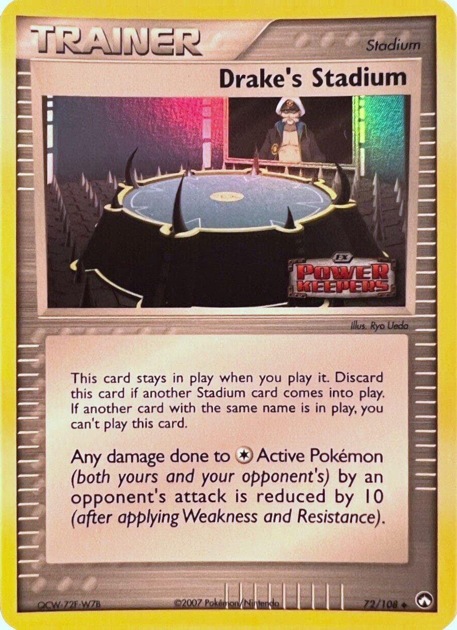 Drake's Stadium (72/108) (Stamped) [EX: Power Keepers] Pokemon Single Pokémon  | Multizone: Comics And Games