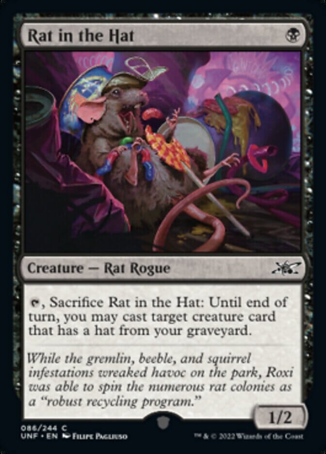 Rat in the Hat [Unfinity] MTG Single Magic: The Gathering  | Multizone: Comics And Games