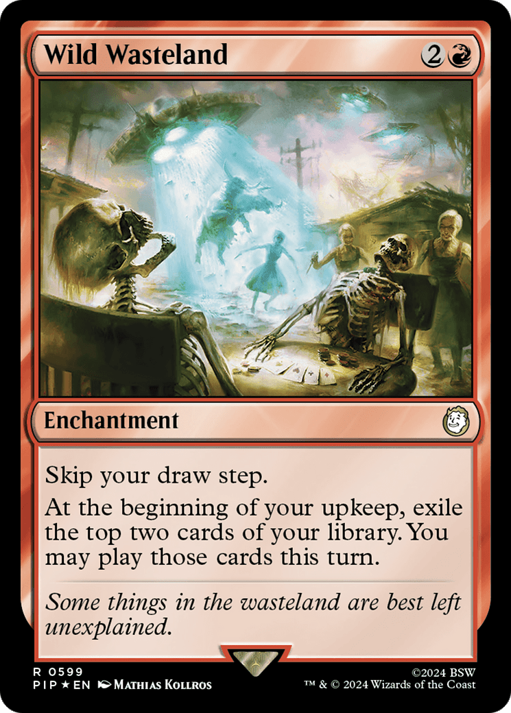 Wild Wasteland (Surge Foil) [Fallout] MTG Single Magic: The Gathering  | Multizone: Comics And Games