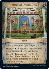 Ojer Pakpatiq, Deepest Epoch // Temple of Cyclical Time (Showcase) [The Lost Caverns of Ixalan] MTG Single Magic: The Gathering  | Multizone: Comics And Games