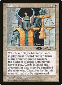 Balance (Oversized) [Oversize Cards] MTG Single Magic: The Gathering  | Multizone: Comics And Games