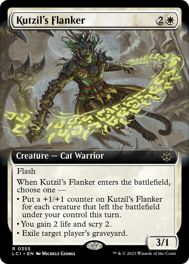 Kutzil's Flanker (Extended Art) [The Lost Caverns of Ixalan] MTG Single Magic: The Gathering  | Multizone: Comics And Games