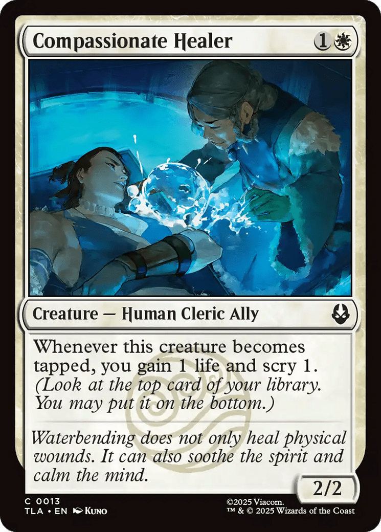 Compassionate Healer [Avatar: The Last Airbender] MTG Single Magic: The Gathering  | Multizone: Comics And Games