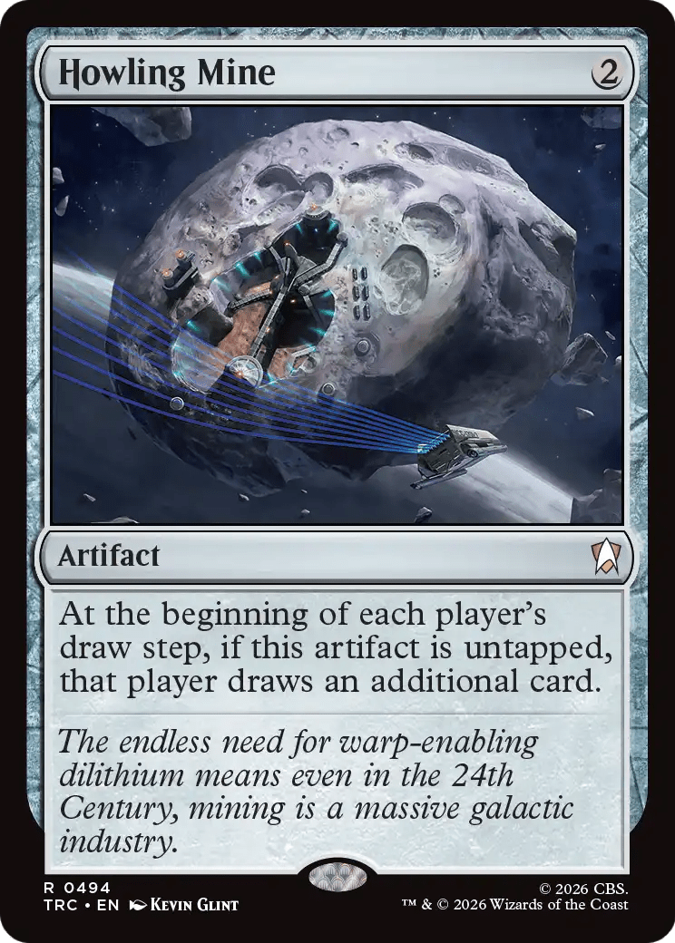 Howling Mine [Star Trek Commander] MTG Single Magic: The Gathering  | Multizone: Comics And Games