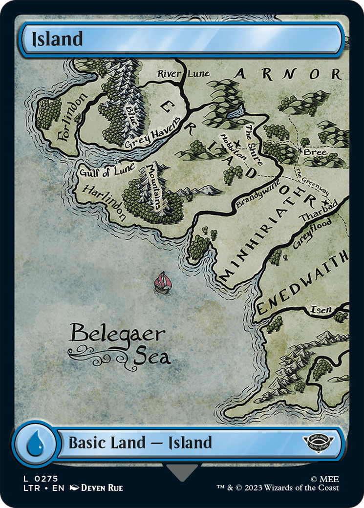 Island (275) [The Lord of the Rings: Tales of Middle-Earth] MTG Single Magic: The Gathering  | Multizone: Comics And Games