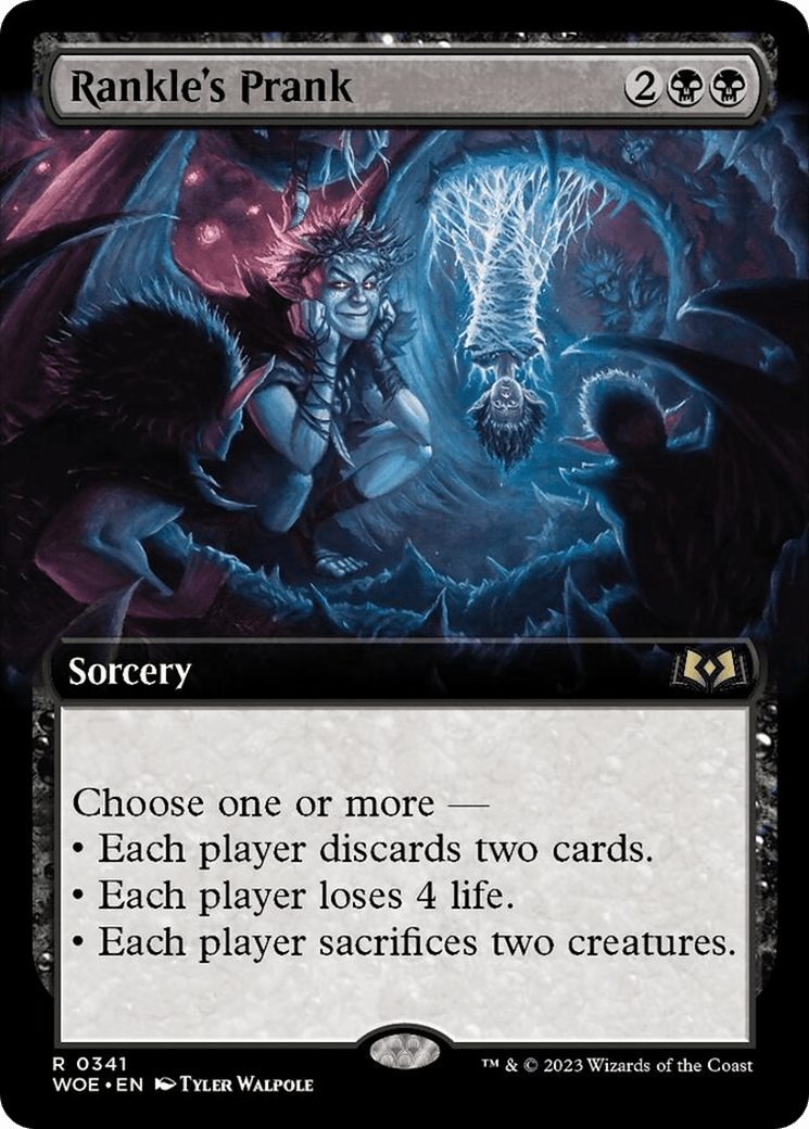 Rankle's Prank (Extended Art) [Wilds of Eldraine] MTG Single Magic: The Gathering  | Multizone: Comics And Games