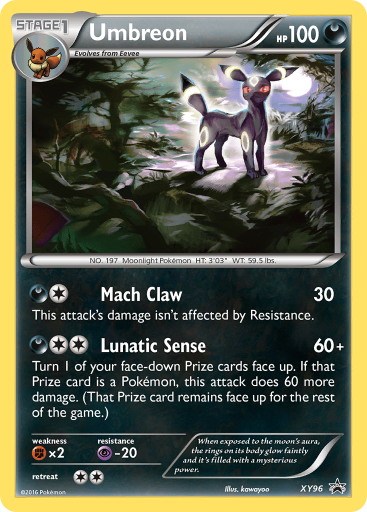 Umbreon (XY96) [XY: Black Star Promos] Pokemon Single Pokémon  | Multizone: Comics And Games