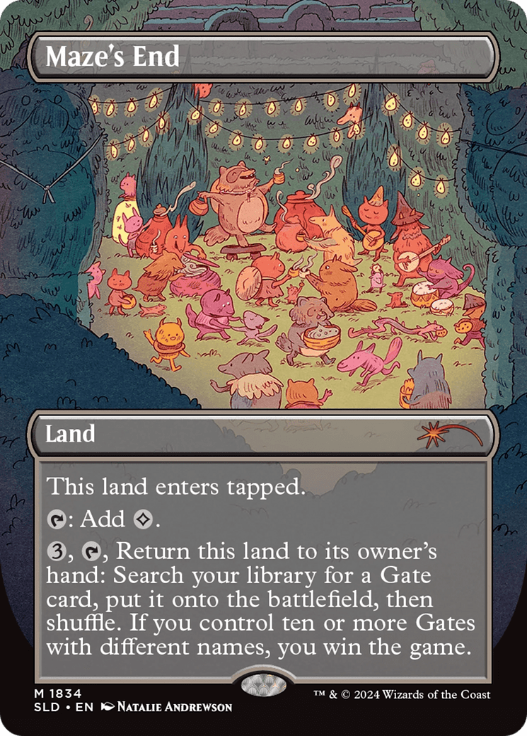 Maze's End (Rainbow Foil) [Secret Lair Drop Series] MTG Single Magic: The Gathering  | Multizone: Comics And Games