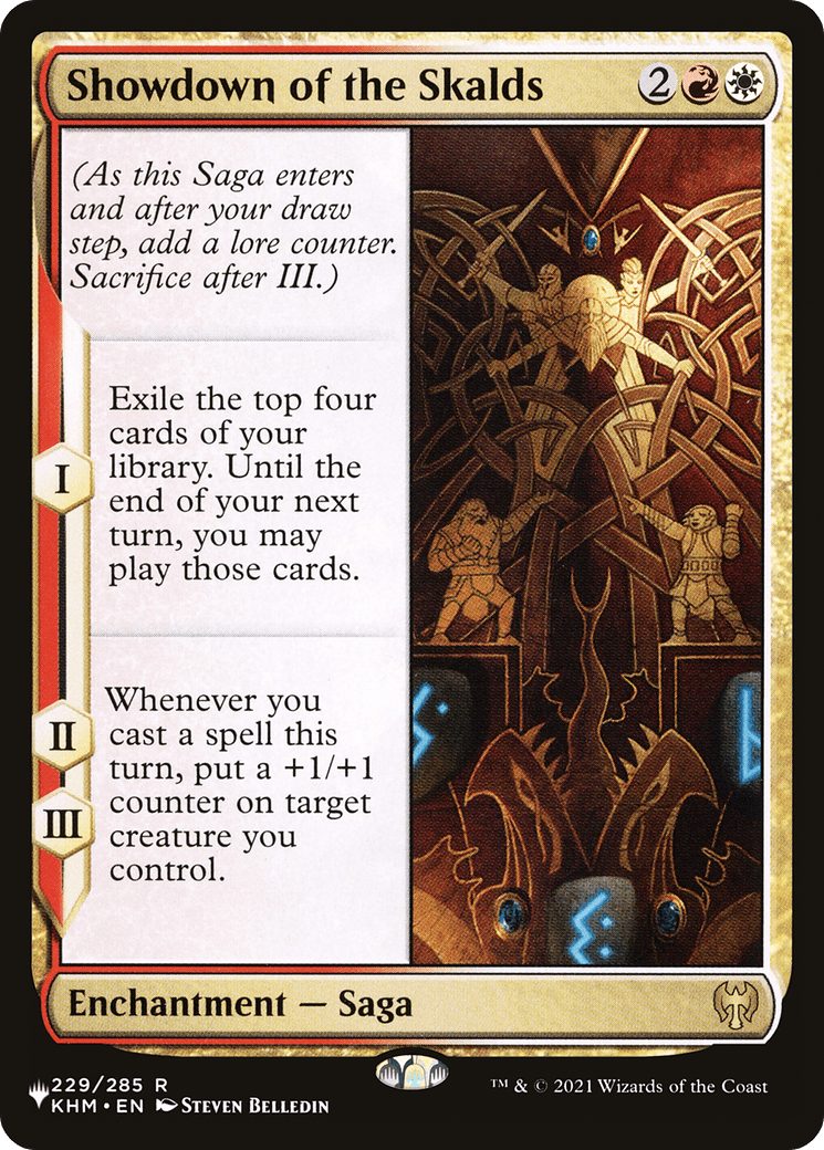 Showdown of the Skalds [The List] MTG Single Magic: The Gathering  | Multizone: Comics And Games