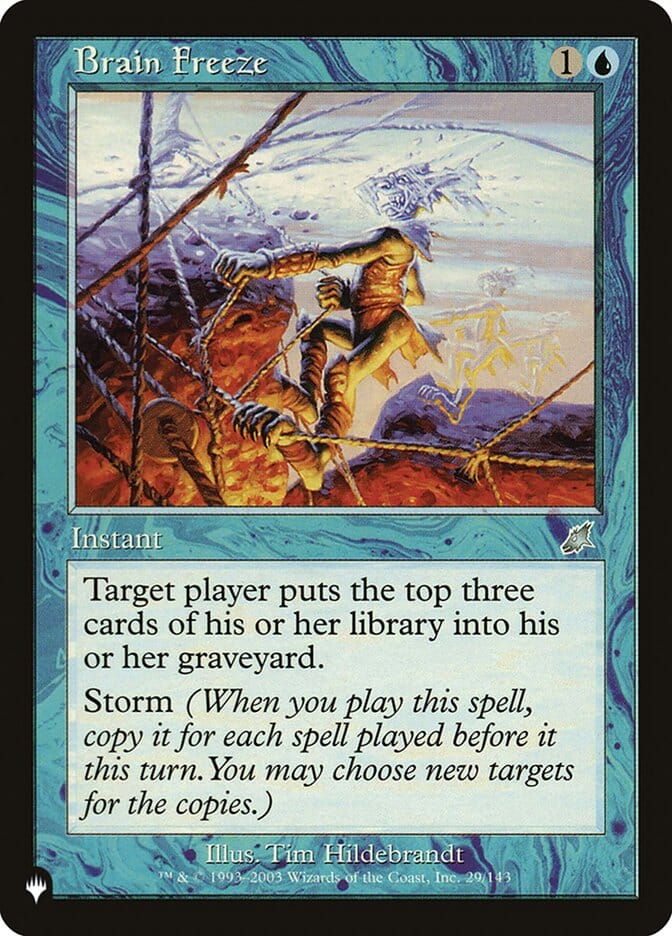 Brain Freeze [The List] MTG Single Magic: The Gathering  | Multizone: Comics And Games