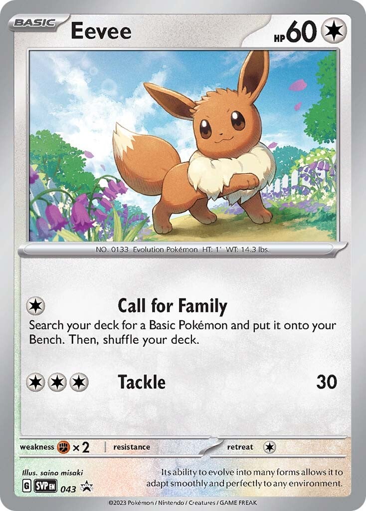 Eevee (043) [Scarlet & Violet: Black Star Promos] | Multizone: Comics And Games