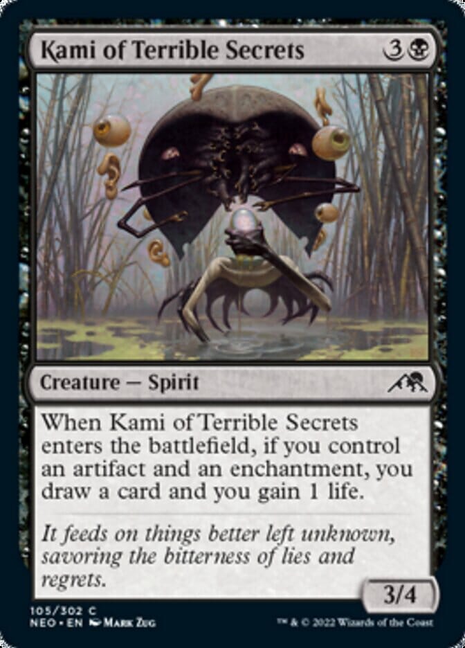 Kami of Terrible Secrets [Kamigawa: Neon Dynasty] MTG Single Magic: The Gathering  | Multizone: Comics And Games