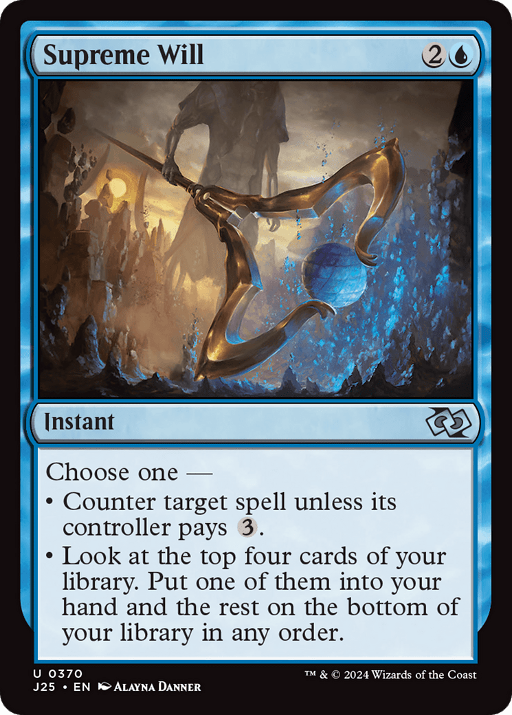 Supreme Will [Foundations Jumpstart] MTG Single Magic: The Gathering  | Multizone: Comics And Games