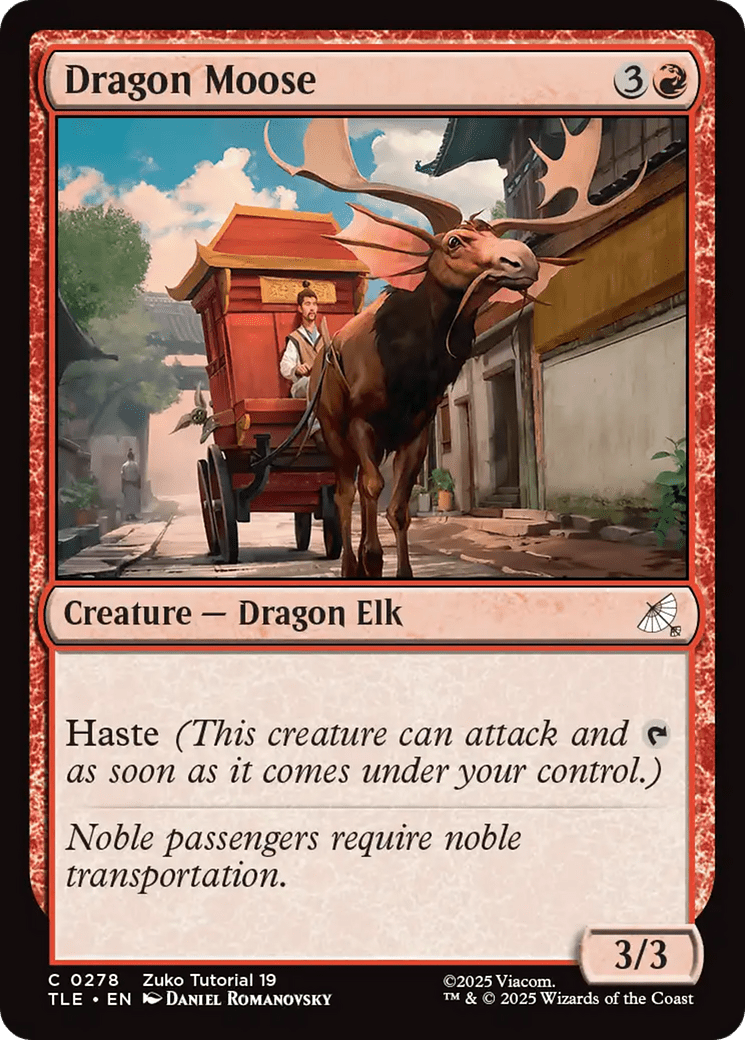 Dragon Moose (0278) [Avatar: The Last Airbender: Eternal-Legal] MTG Single Magic: The Gathering  | Multizone: Comics And Games