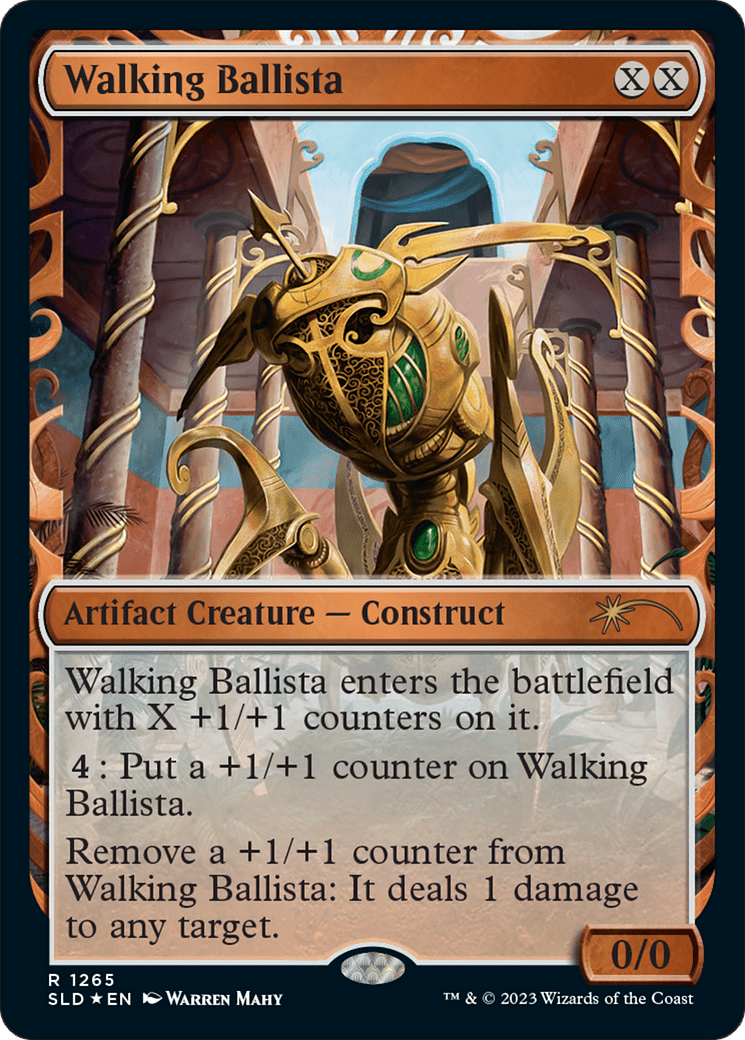 Walking Ballista (1265) (Halo Foil) [Secret Lair Drop Series] MTG Single Magic: The Gathering  | Multizone: Comics And Games