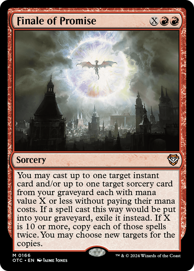 Finale of Promise [Outlaws of Thunder Junction Commander] MTG Single Magic: The Gathering  | Multizone: Comics And Games