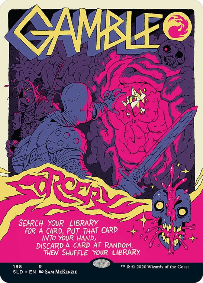Gamble [Secret Lair Drop Series] MTG Single Magic: The Gathering  | Multizone: Comics And Games