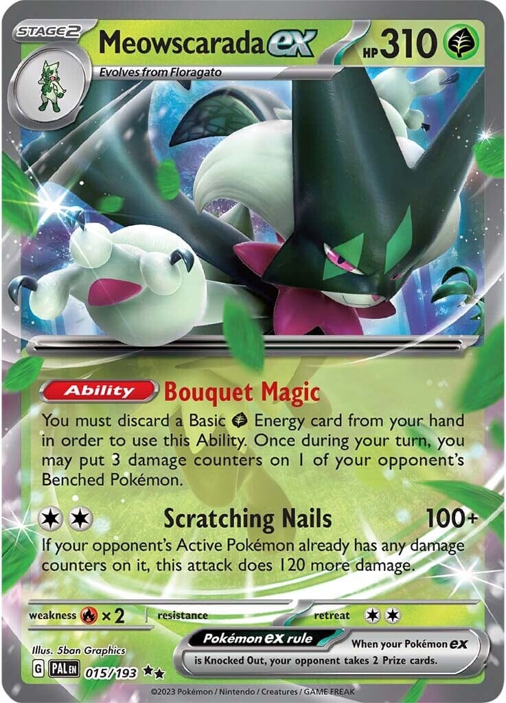 Meowscarada ex (015/193) [Scarlet & Violet: Paldea Evolved] Pokemon Single Pokémon  | Multizone: Comics And Games