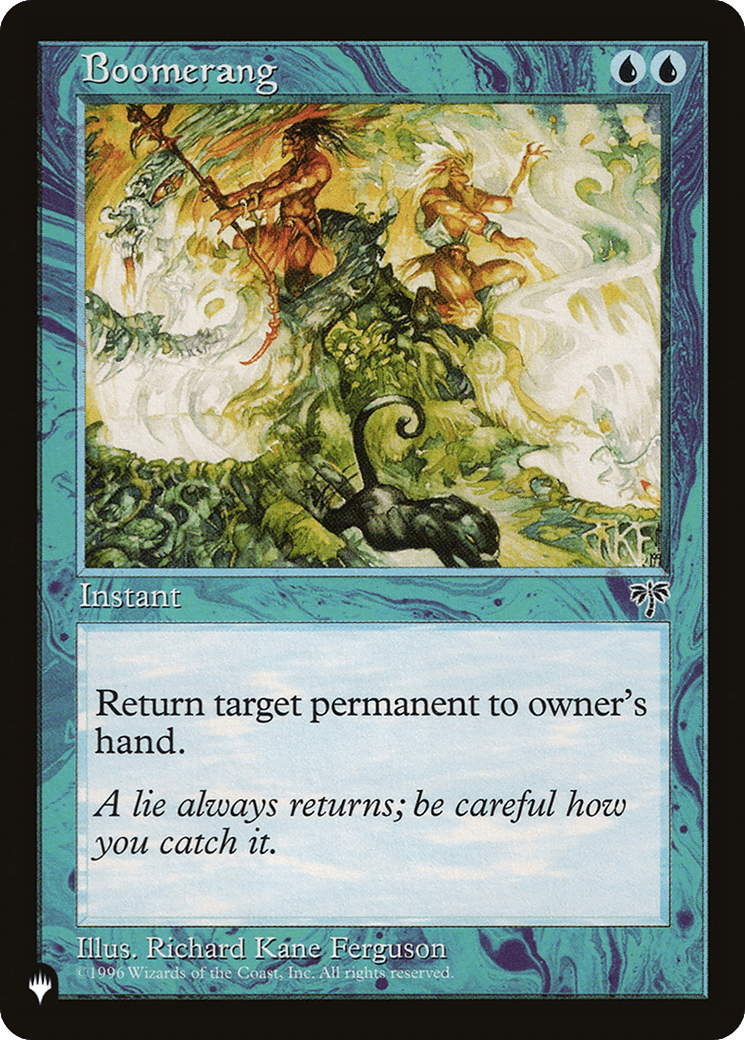 Boomerang [The List] MTG Single Magic: The Gathering  | Multizone: Comics And Games