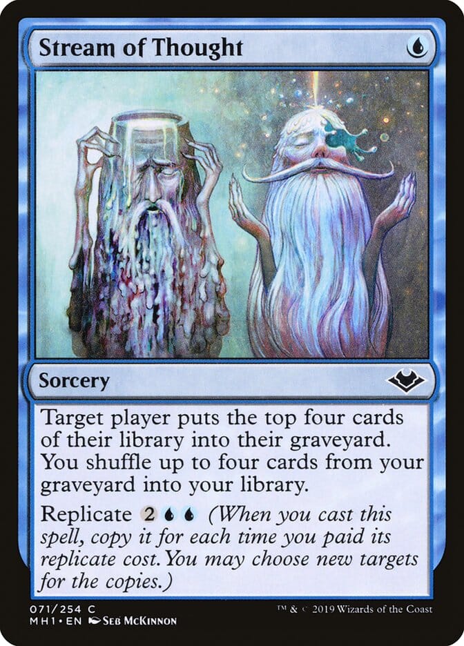 Stream of Thought [Modern Horizons] MTG Single Magic: The Gathering  | Multizone: Comics And Games