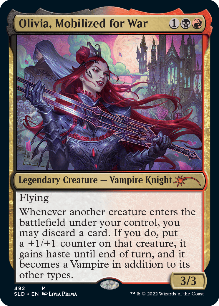 Olivia, Mobilized for War [Secret Lair Drop Series] MTG Single Magic: The Gathering  | Multizone: Comics And Games