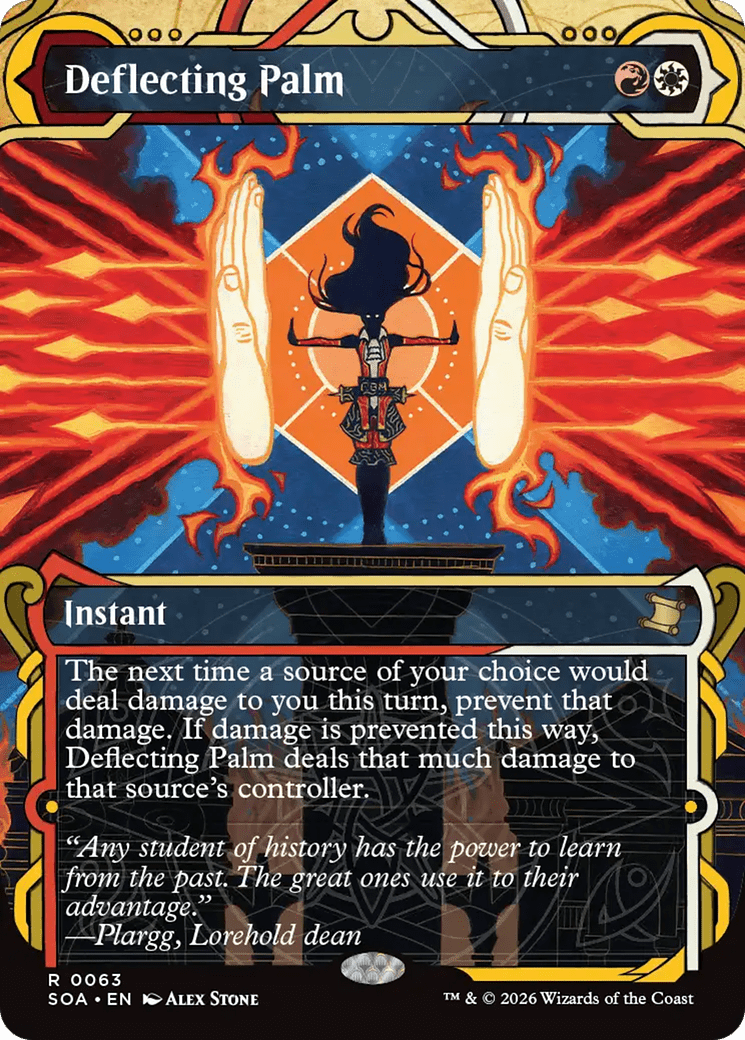 Deflecting Palm [Secrets of Strixhaven: Mystical Archive] MTG Single Magic: The Gathering  | Multizone: Comics And Games