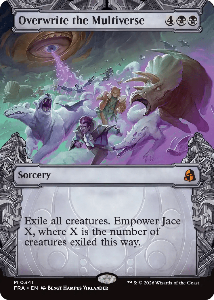 Overwrite the Multiverse (Showcase) [Reality Fracture] MTG Single Magic: The Gathering  | Multizone: Comics And Games
