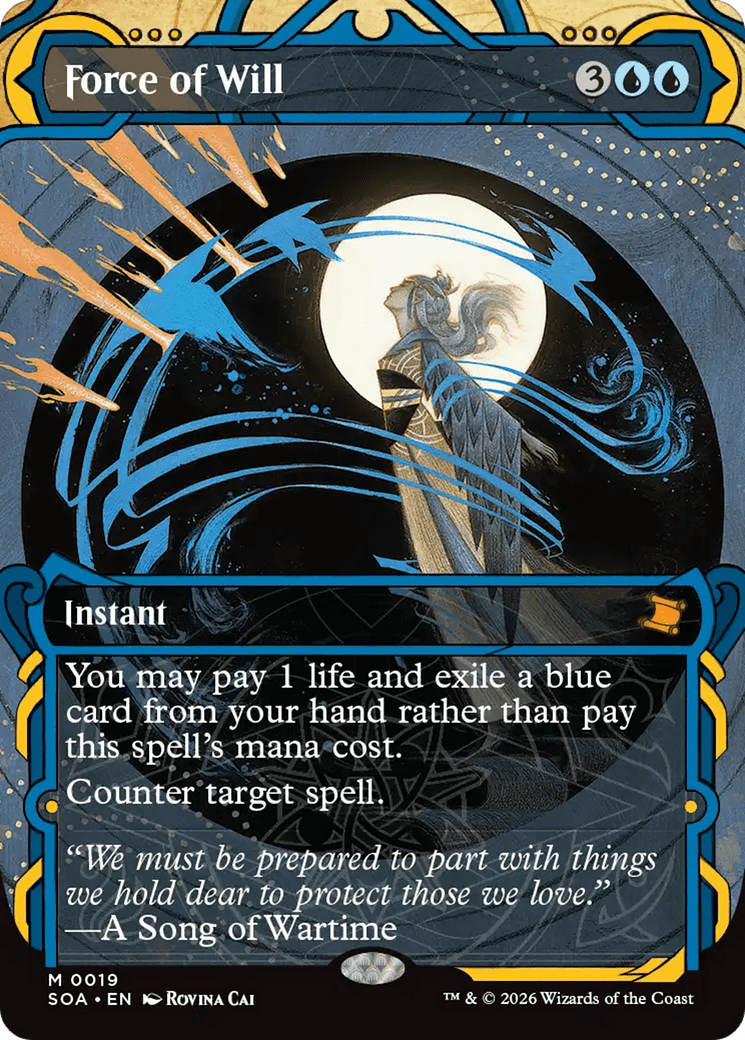 Force of Will [Secrets of Strixhaven: Mystical Archive] MTG Single Magic: The Gathering  | Multizone: Comics And Games