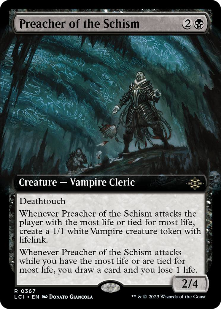 Preacher of the Schism (Extended Art) [The Lost Caverns of Ixalan] | Multizone: Comics And Games