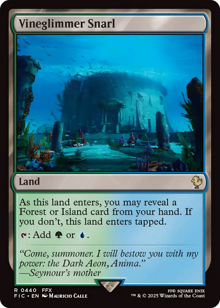 Vineglimmer Snarl [FINAL FANTASY Commander] MTG Single Magic: The Gathering  | Multizone: Comics And Games