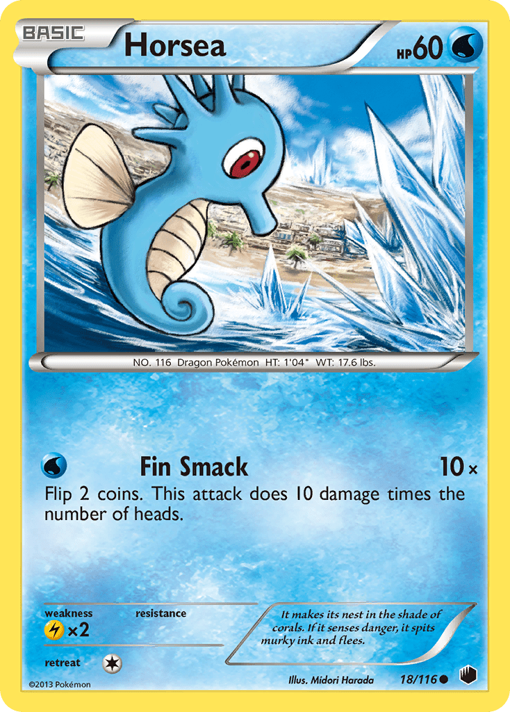 Horsea (18/116) [Black & White: Plasma Freeze] Pokemon Single Pokémon  | Multizone: Comics And Games