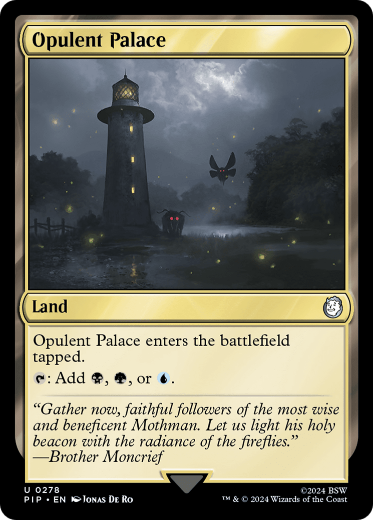 Opulent Palace [Fallout] MTG Single Magic: The Gathering  | Multizone: Comics And Games