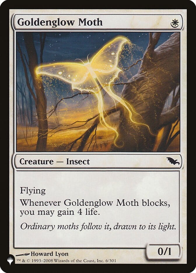 Goldenglow Moth [The List] MTG Single Magic: The Gathering  | Multizone: Comics And Games
