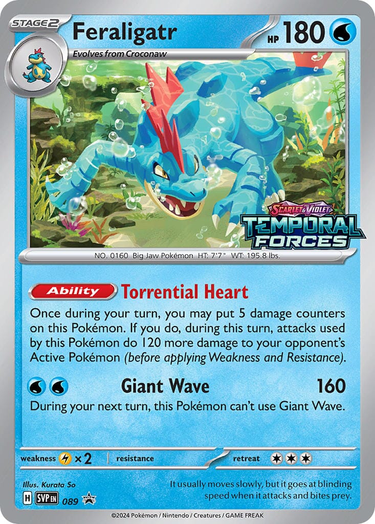 Feraligatr (089) [Scarlet & Violet: Black Star Promos] Pokemon Single Pokémon  | Multizone: Comics And Games