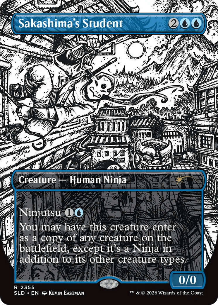 Sakashima's Student (2355) [Secret Lair Drop Series] MTG Single Magic: The Gathering  | Multizone: Comics And Games