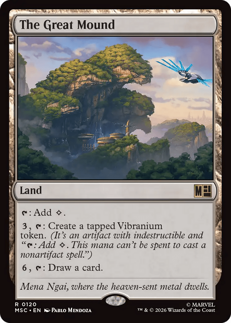 The Great Mound [Marvel Super Heroes Commander] MTG Single Magic: The Gathering  | Multizone: Comics And Games