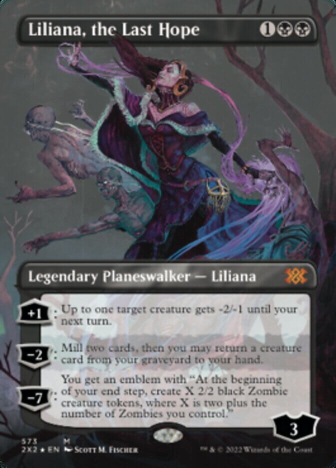 Liliana, the Last Hope (Textured Foil) [Double Masters 2022] MTG Single Magic: The Gathering  | Multizone: Comics And Games