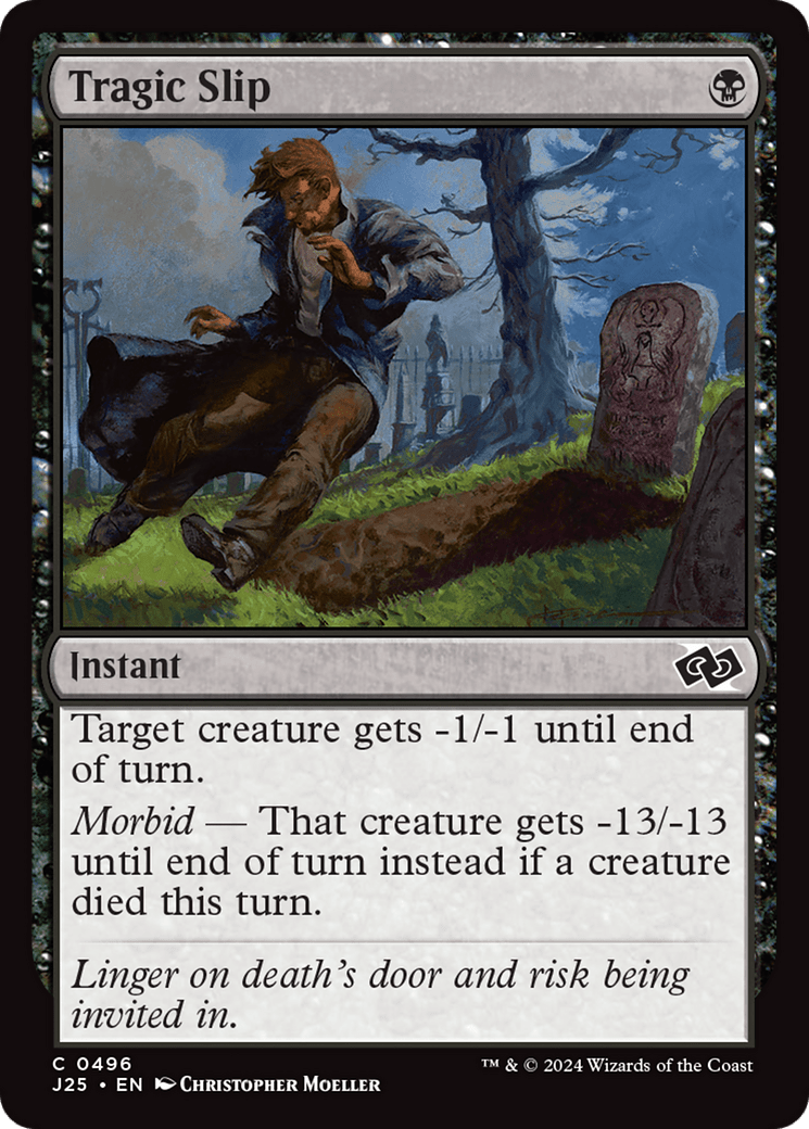 Tragic Slip [Foundations Jumpstart] MTG Single Magic: The Gathering  | Multizone: Comics And Games