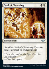 Seal of Cleansing (Foil Etched) [Modern Horizons 2] MTG Single Magic: The Gathering  | Multizone: Comics And Games