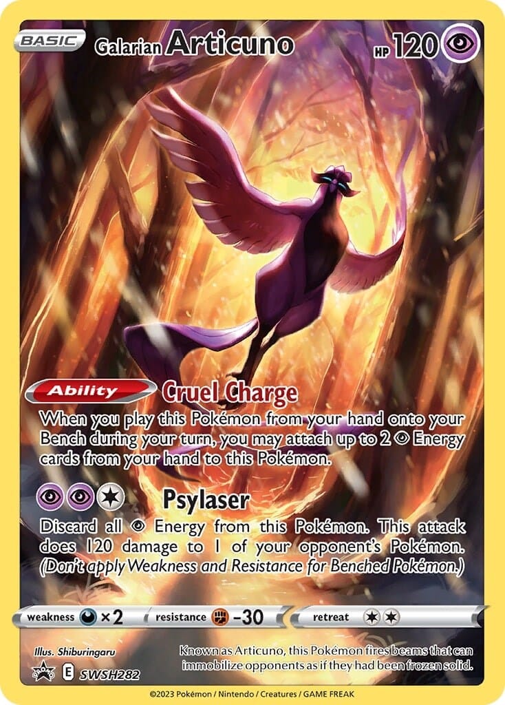 Galarian Articuno (SWSH282) [Sword & Shield: Black Star Promos] Pokemon Single Pokémon  | Multizone: Comics And Games