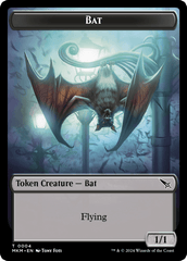 Detective // Bat Double-Sided Token [Murders at Karlov Manor Tokens] MTG Single Magic: The Gathering  | Multizone: Comics And Games