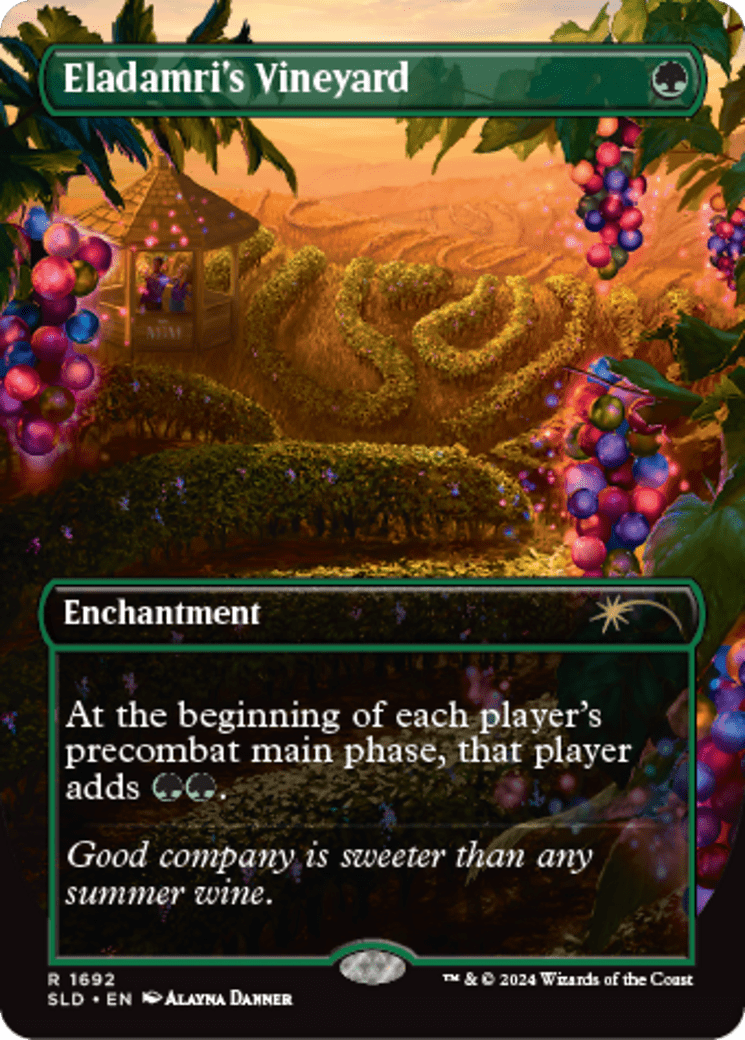 Eladamri's Vineyard [Secret Lair: Sheldon's Spellbook] MTG Single Magic: The Gathering  | Multizone: Comics And Games