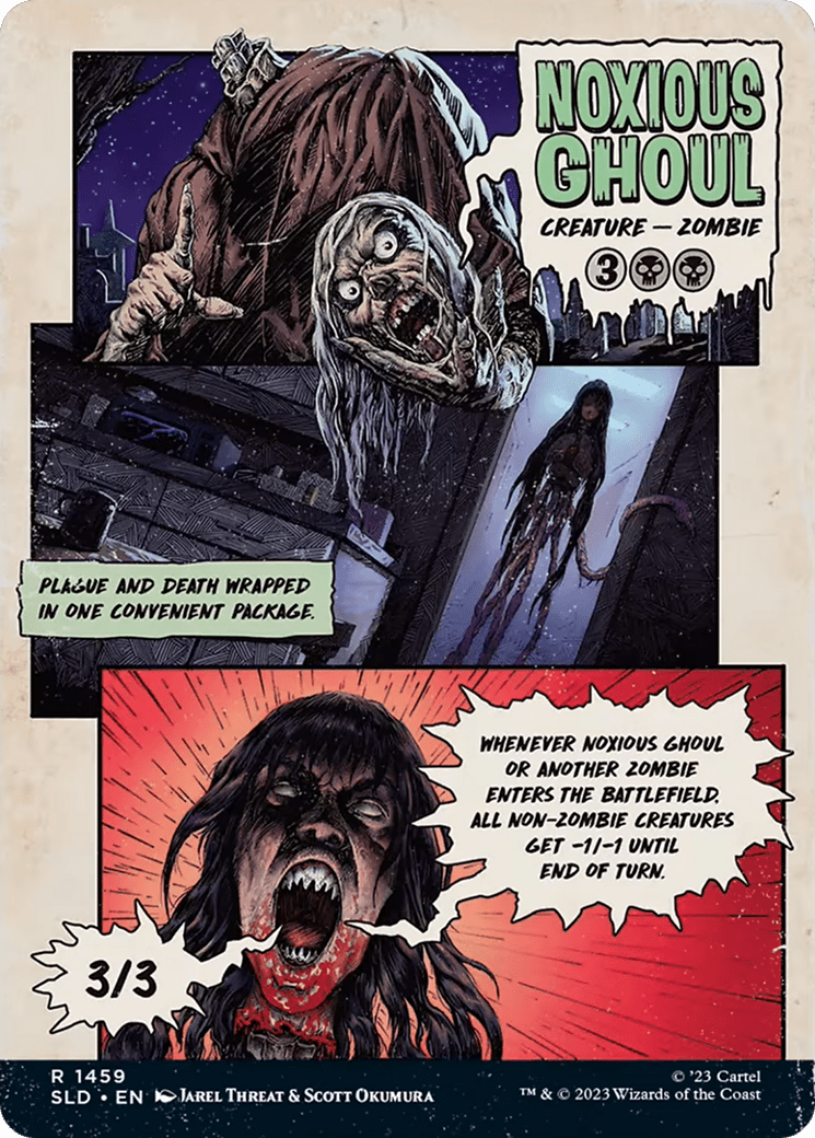 Noxious Ghoul [Secret Lair Drop Series] MTG Single Magic: The Gathering  | Multizone: Comics And Games