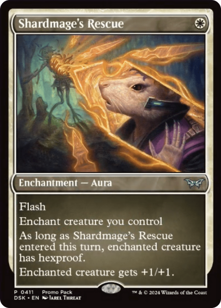 Shardmage's Rescue (Promo Pack) [Duskmourn: House of Horror Promos] MTG Single Magic: The Gathering  | Multizone: Comics And Games