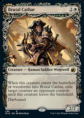 Brutal Cathar // Moonrage Brute (Showcase Equinox) [Innistrad: Midnight Hunt] MTG Single Magic: The Gathering  | Multizone: Comics And Games