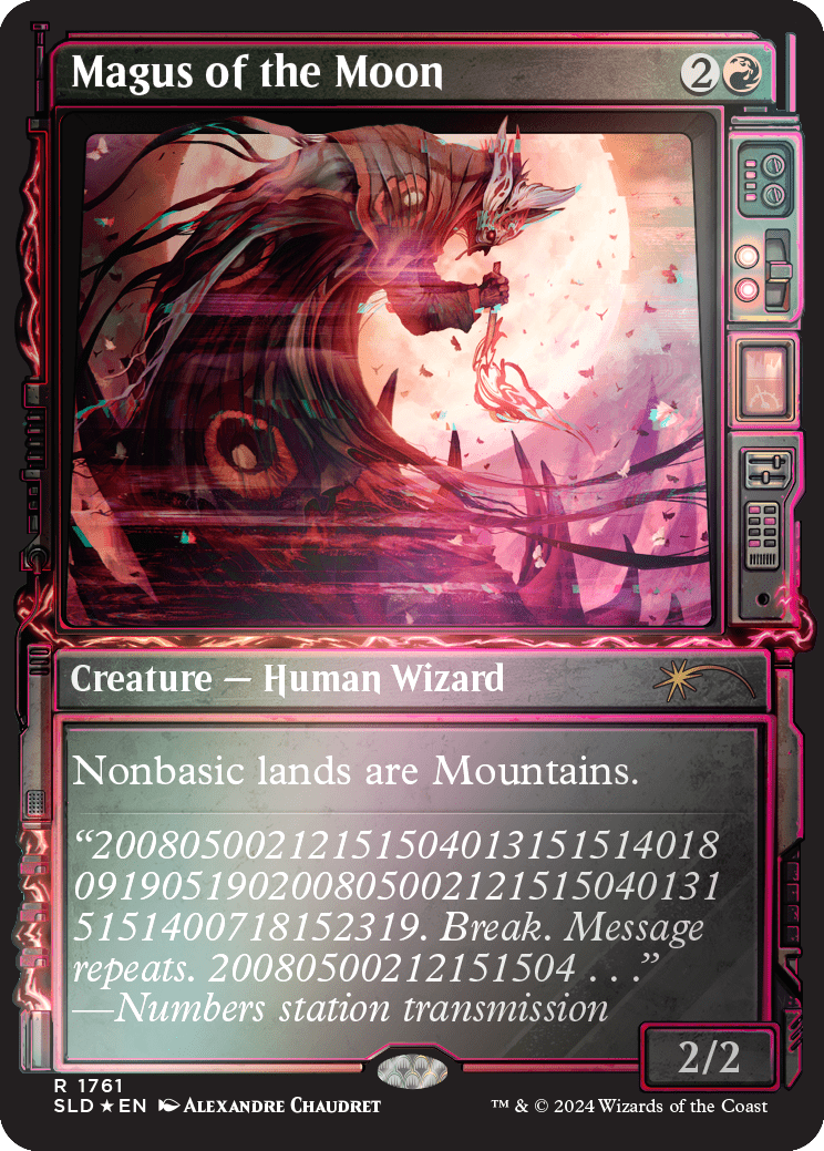 Magus of the Moon (Rainbow Foil) [Secret Lair Drop Series] MTG Single Magic: The Gathering  | Multizone: Comics And Games