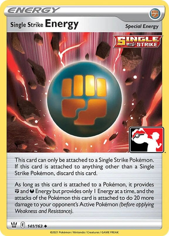 Single Strike Energy (141/163) [Prize Pack Series Two] Pokemon Single Pokémon  | Multizone: Comics And Games