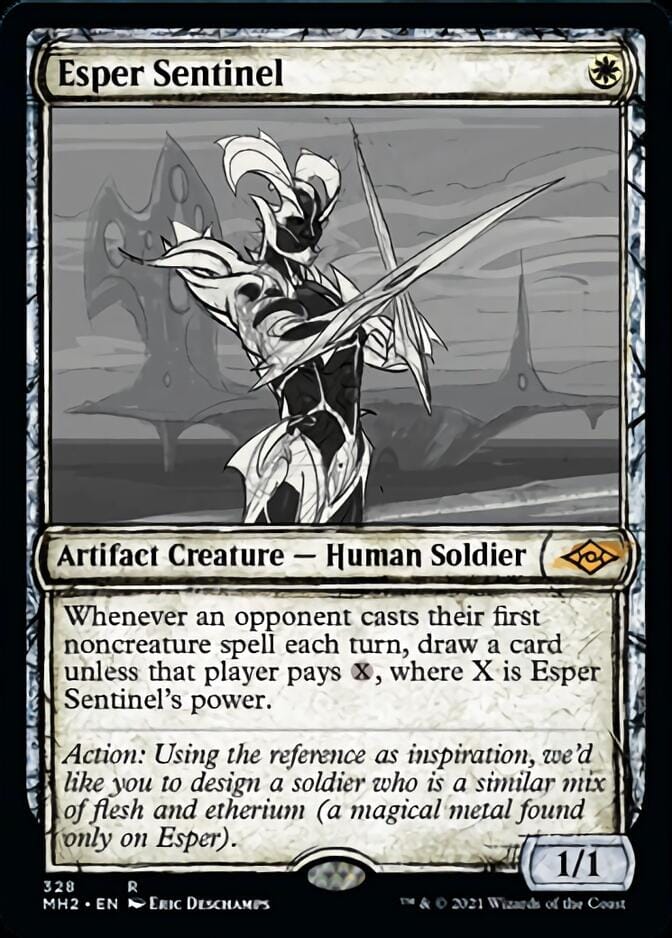 Esper Sentinel (Sketch) [Modern Horizons 2] MTG Single Magic: The Gathering  | Multizone: Comics And Games