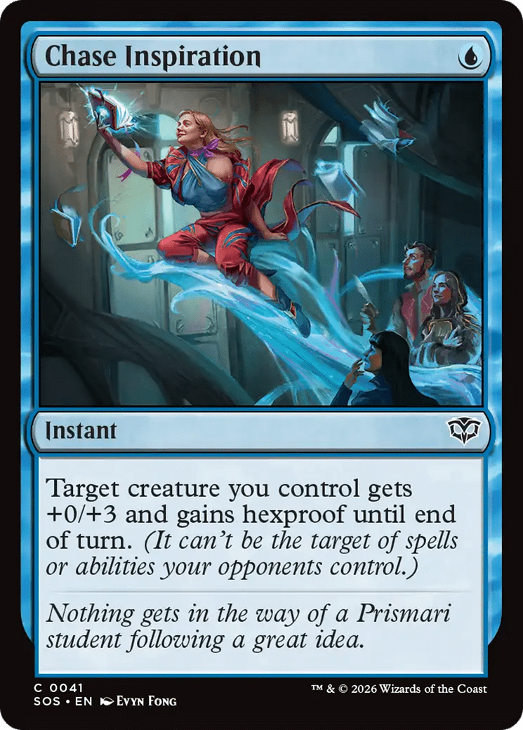 Chase Inspiration [Secrets of Strixhaven] MTG Single Magic: The Gathering  | Multizone: Comics And Games